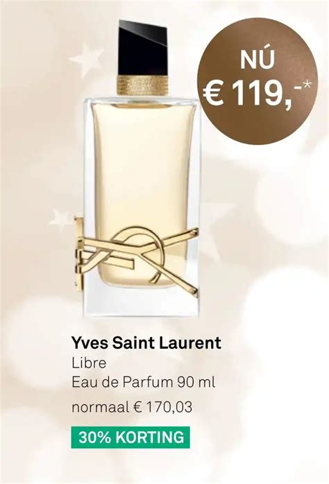 ysl libre aanbieding